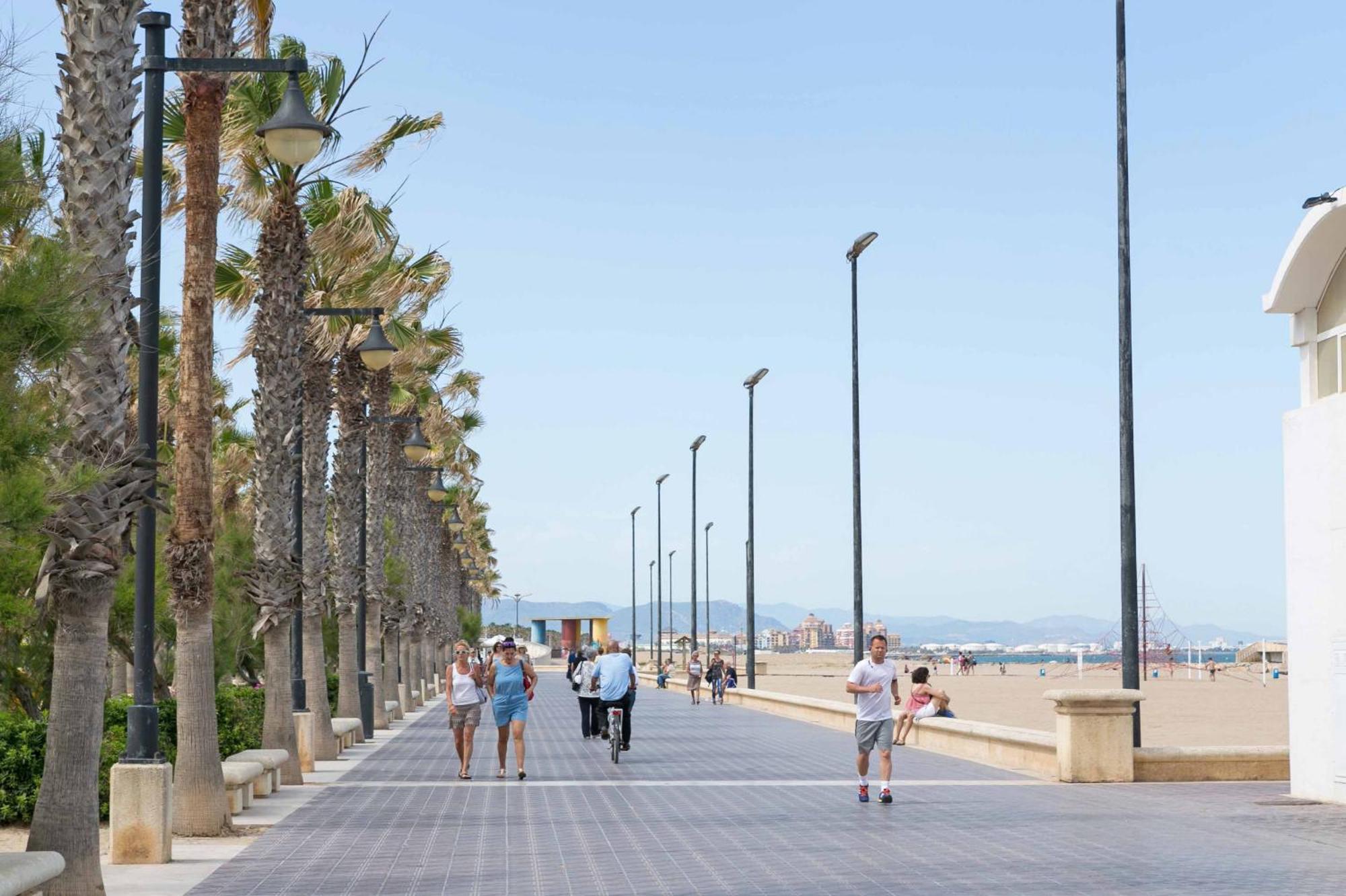 Apartup Las Arenas Beach Valencia Ngoại thất bức ảnh