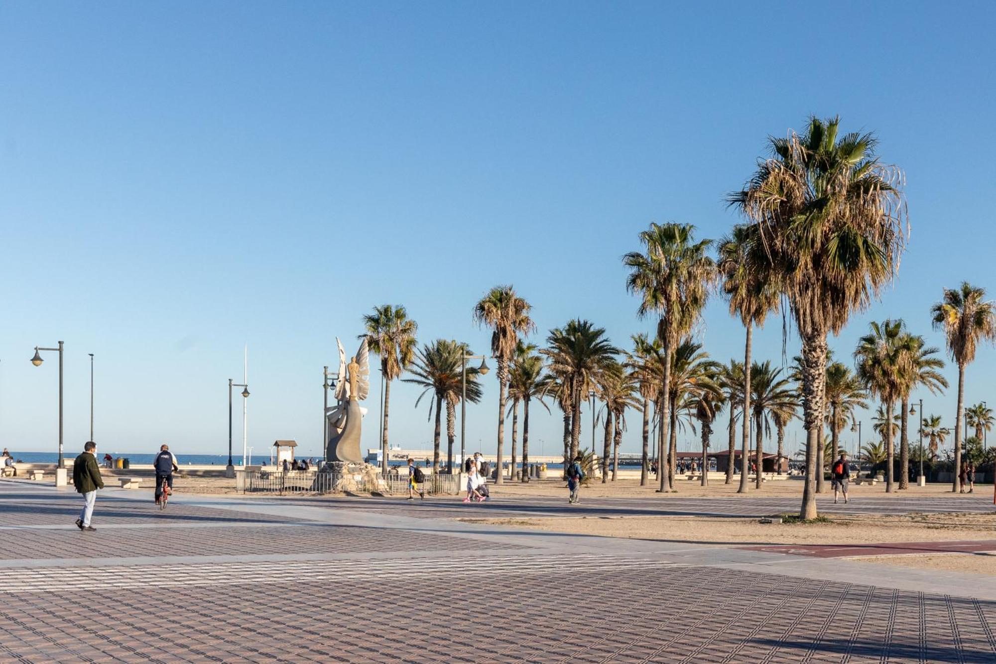 Apartup Las Arenas Beach Valencia Ngoại thất bức ảnh