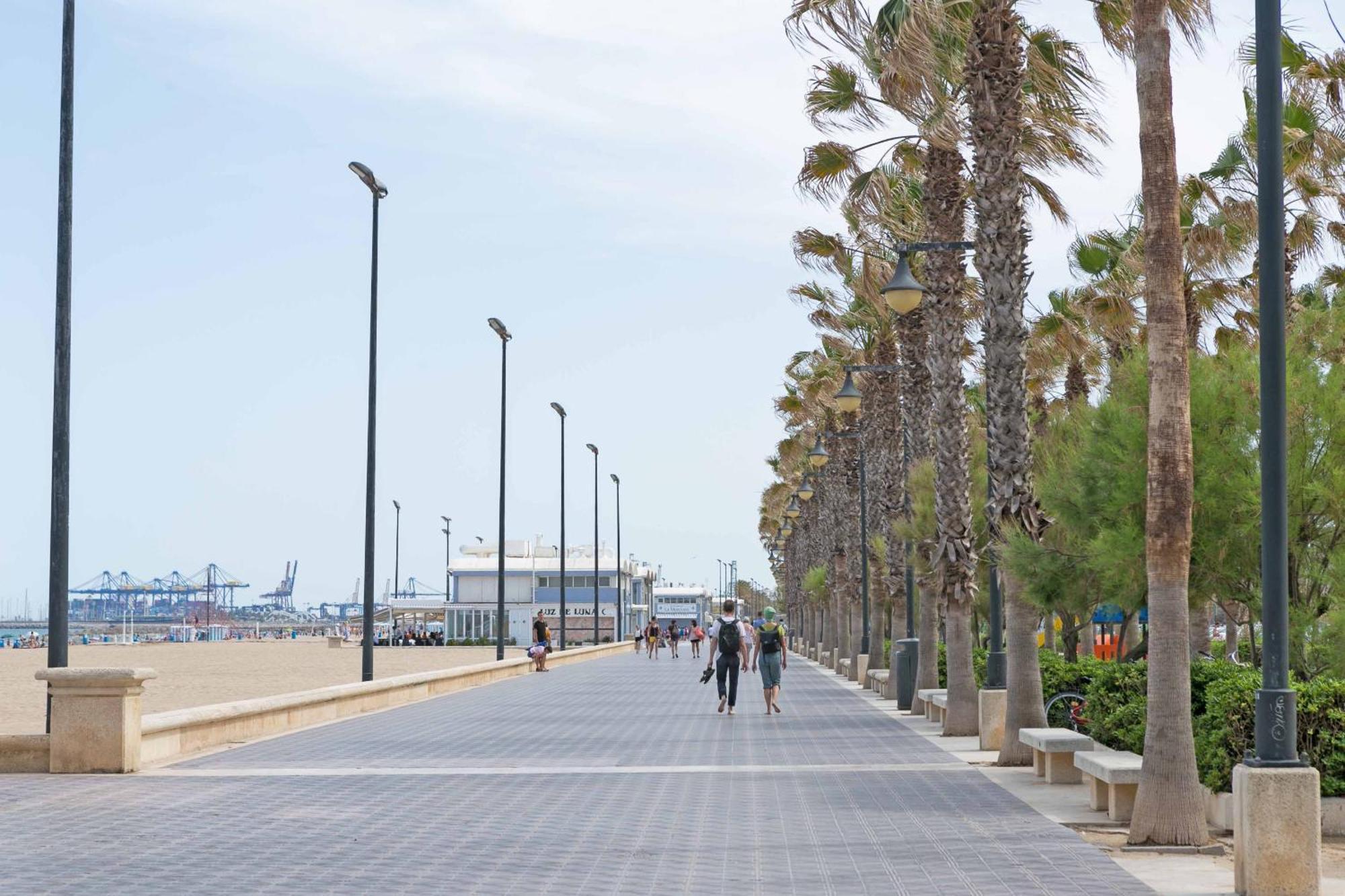 Apartup Las Arenas Beach Valencia Ngoại thất bức ảnh
