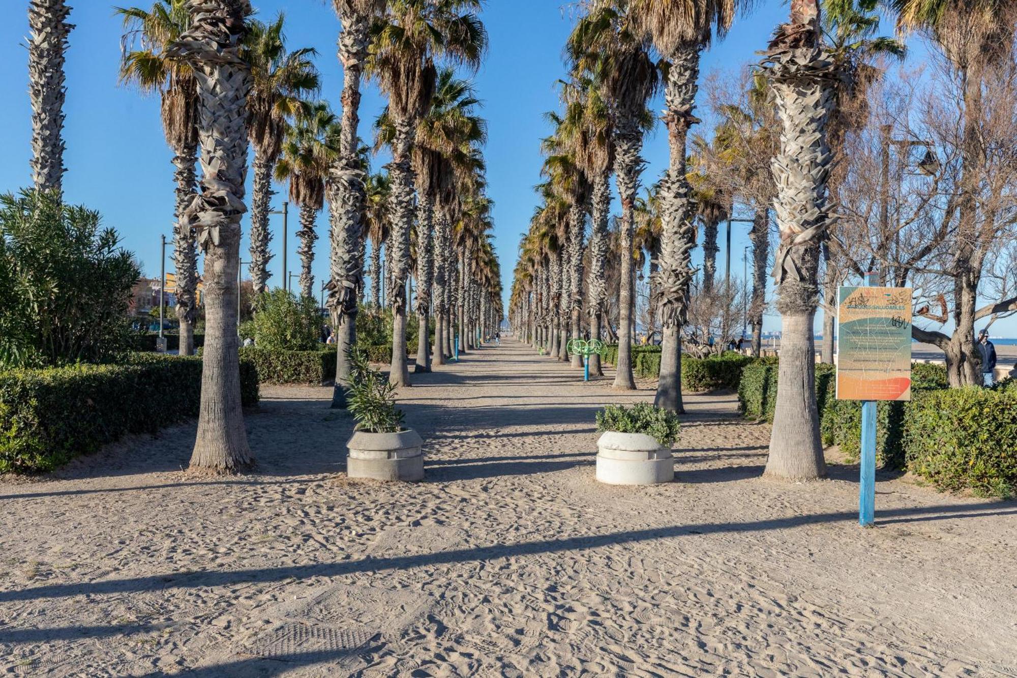 Apartup Las Arenas Beach Valencia Ngoại thất bức ảnh